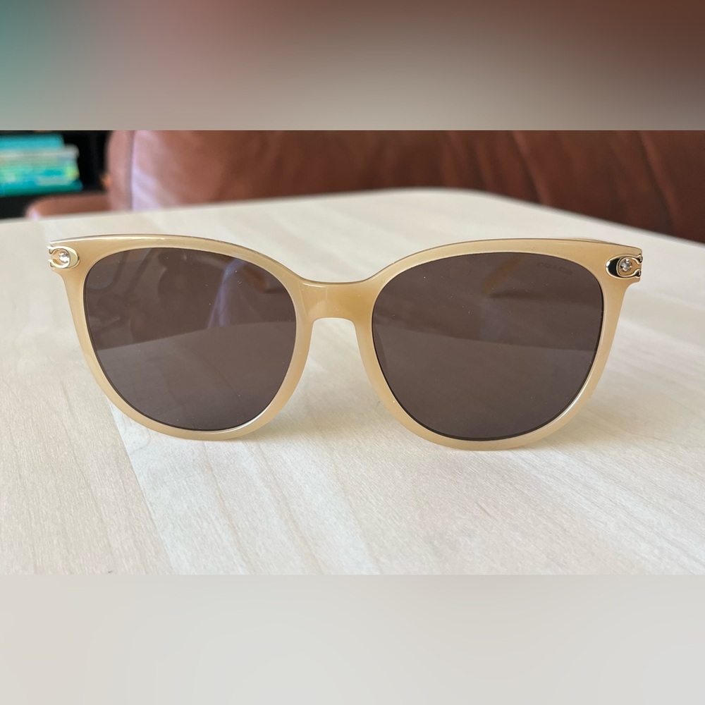 Coach Sunglasses in “Milky Tea” - Picture 3 of 4